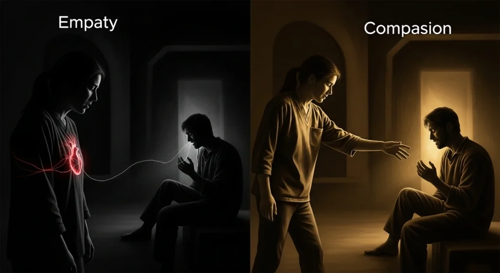 dark and gloomy difference between both