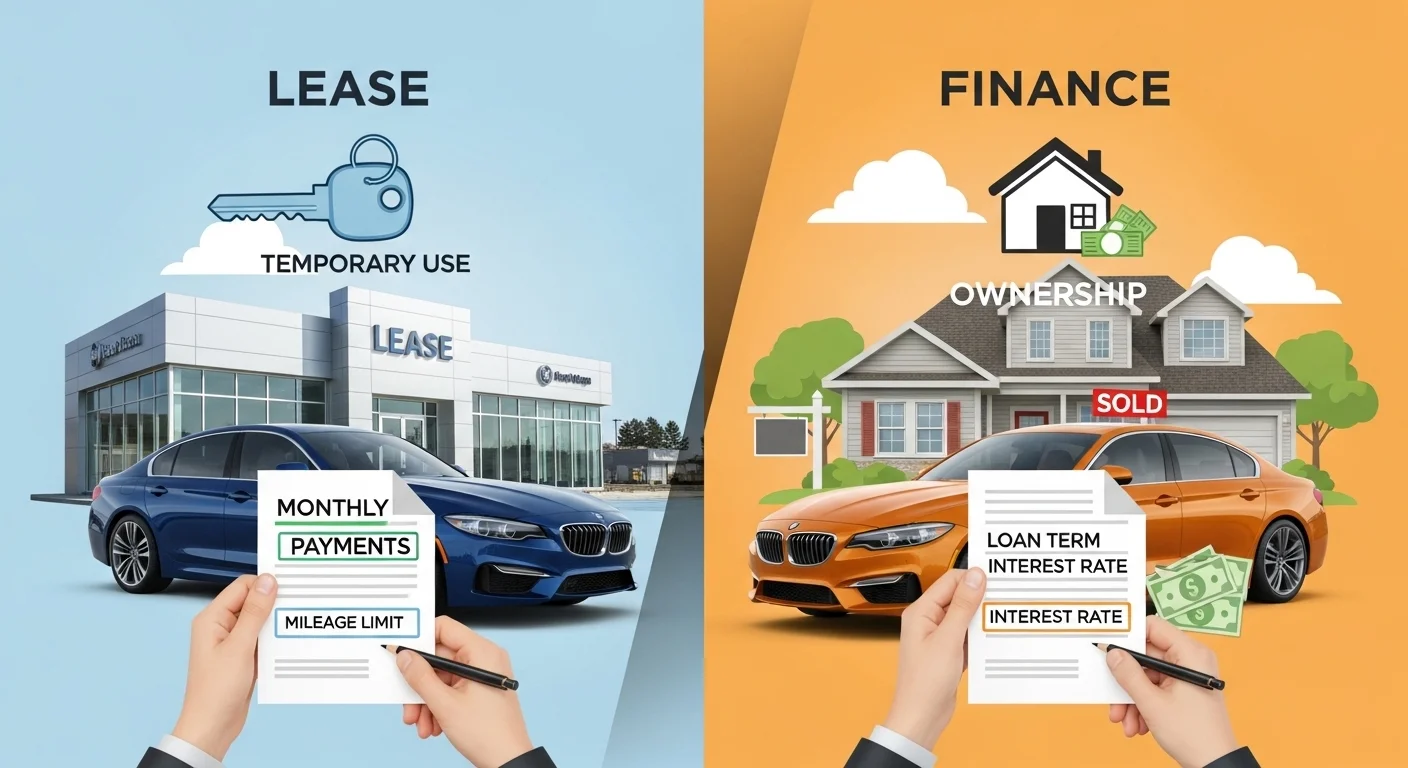 difference between lease and finance